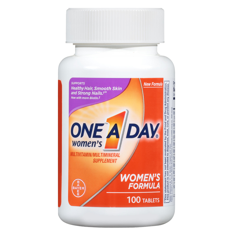 One A Day Women's Multivitamin 100ct