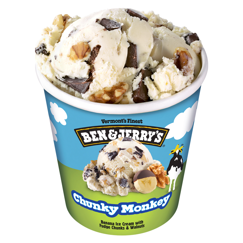 Ben & Jerry's Chunky Monkey Ice Cream Pint