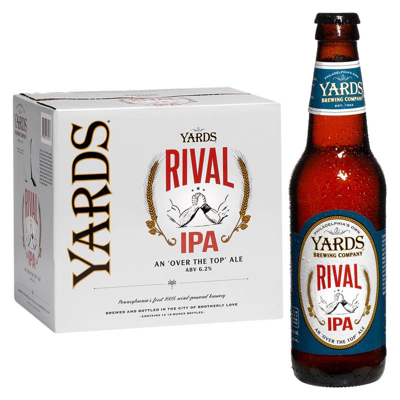 Yards Rival IPA 12 Pack 12 oz Bottles