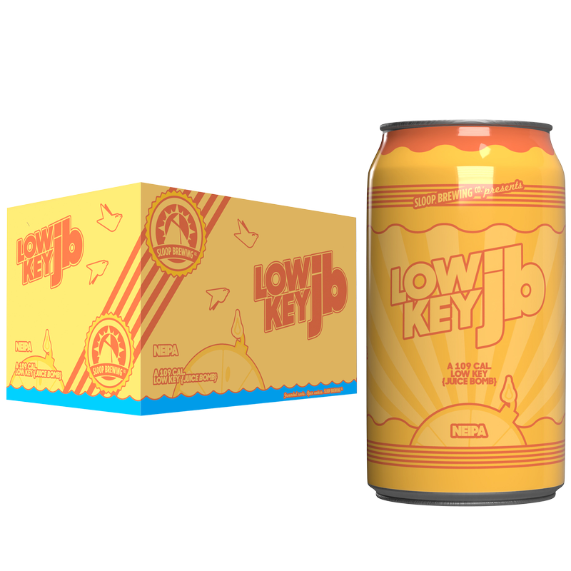 Sloop Low Key JB 6pk 12oz Can 4% ABV