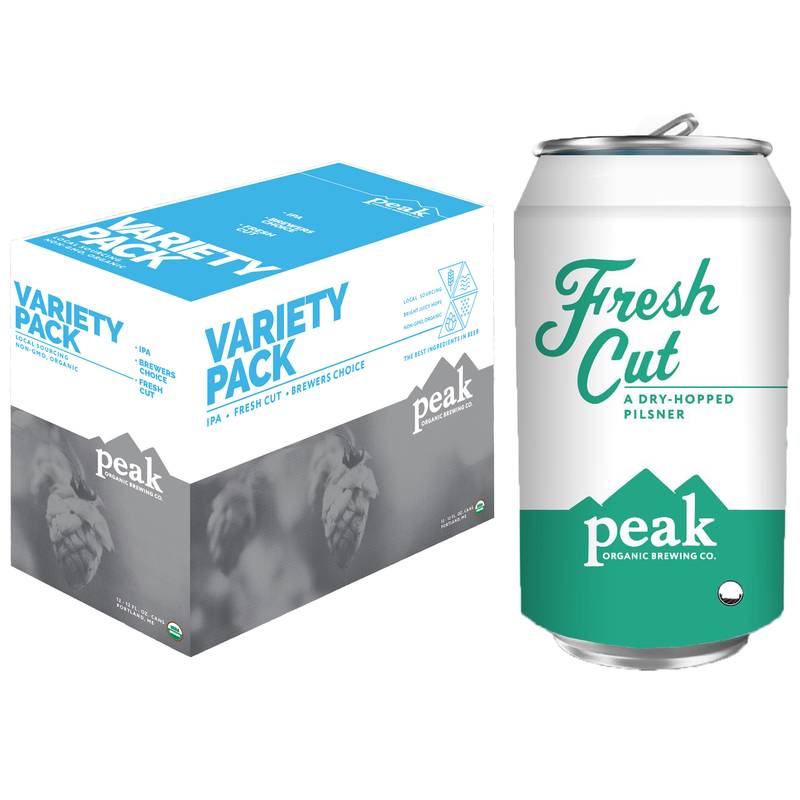 Peak Organic Variety Pack 12pk 12oz Can