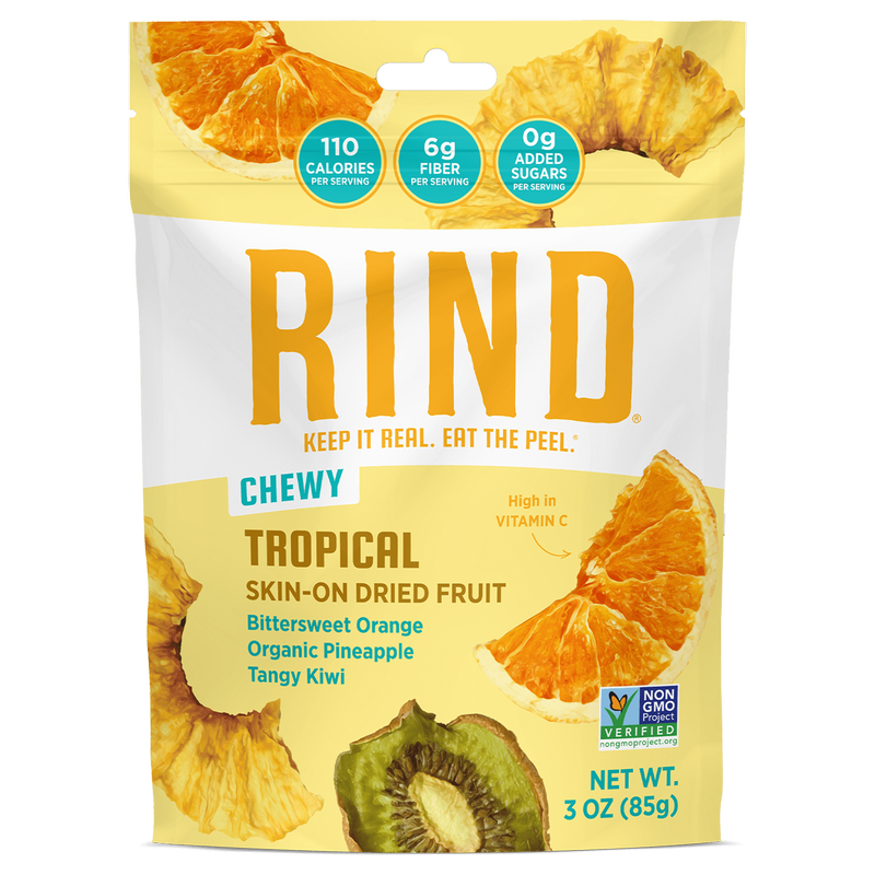 Rind Tropical Skin-On Chewy Dried Fruit Blend 3oz