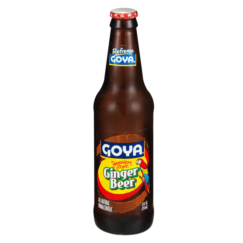 Goya Ginger Beer Soda 12oz Btl