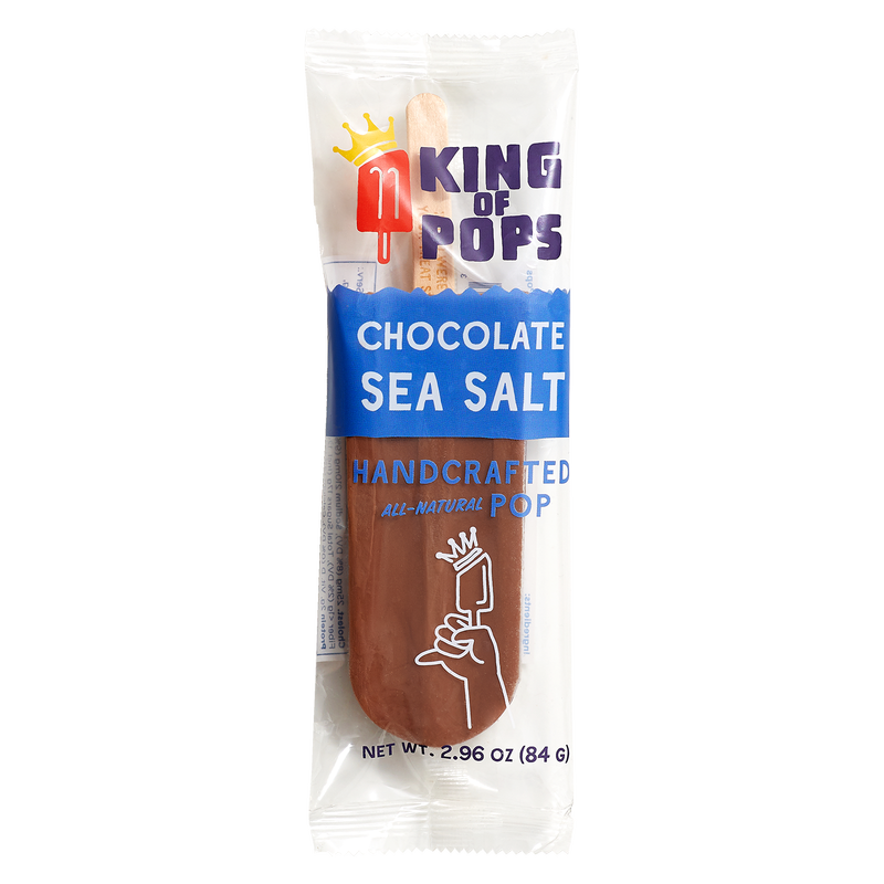 King of Pops Chocolate Sea Salt Pop 3oz