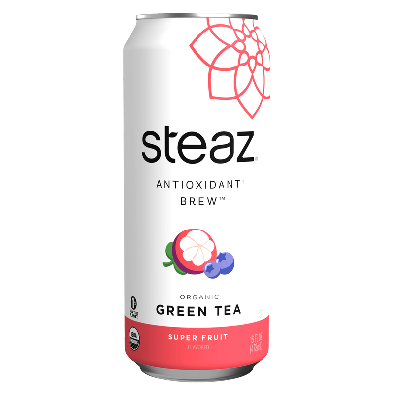 Steaz Super Fruit Green Tea 16oz