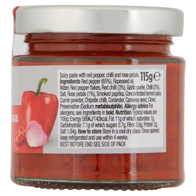 Morrisons Rose Harissa Paste, 120g Food Cupboard fast delivery by App or Online