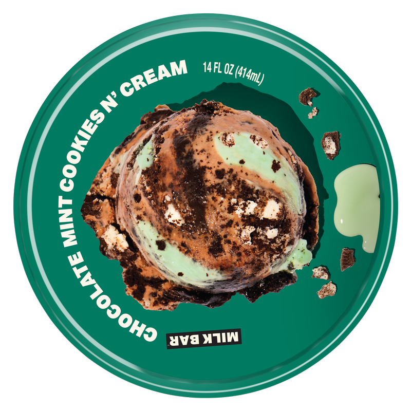 Milk Bar Chocolate Mint Cookies N' Cream Pint Ice Cream fast delivery