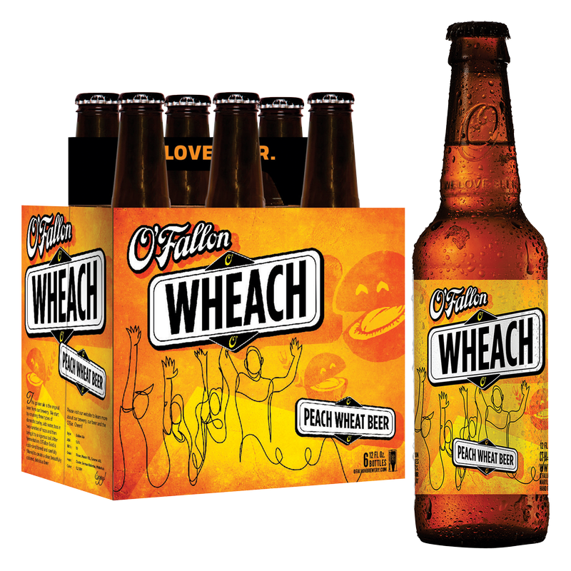 O'Fallon Brewery Wheach 6pk 12oz Btl 5.1% ABV