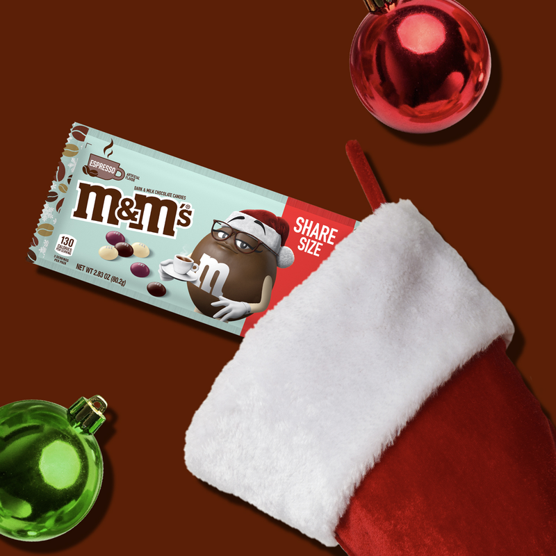 M&M's Dark Chocolate Espresso Candies 2.83oz : Snacks fast delivery by App  or Online