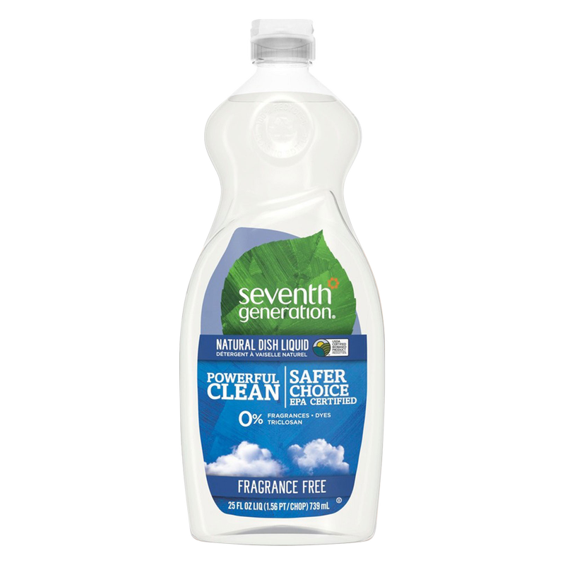 Seventh Generation Free & Clear Dish Soap 25oz