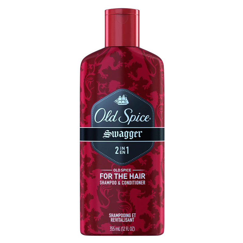 Old Spice 2 in 1 Shampoo and Conditioner Swagger 12oz