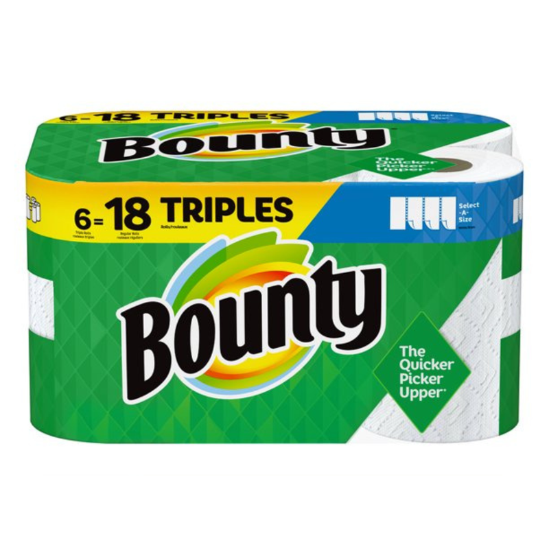 Bounty Select-A-Size Paper Towels Triples 6pk