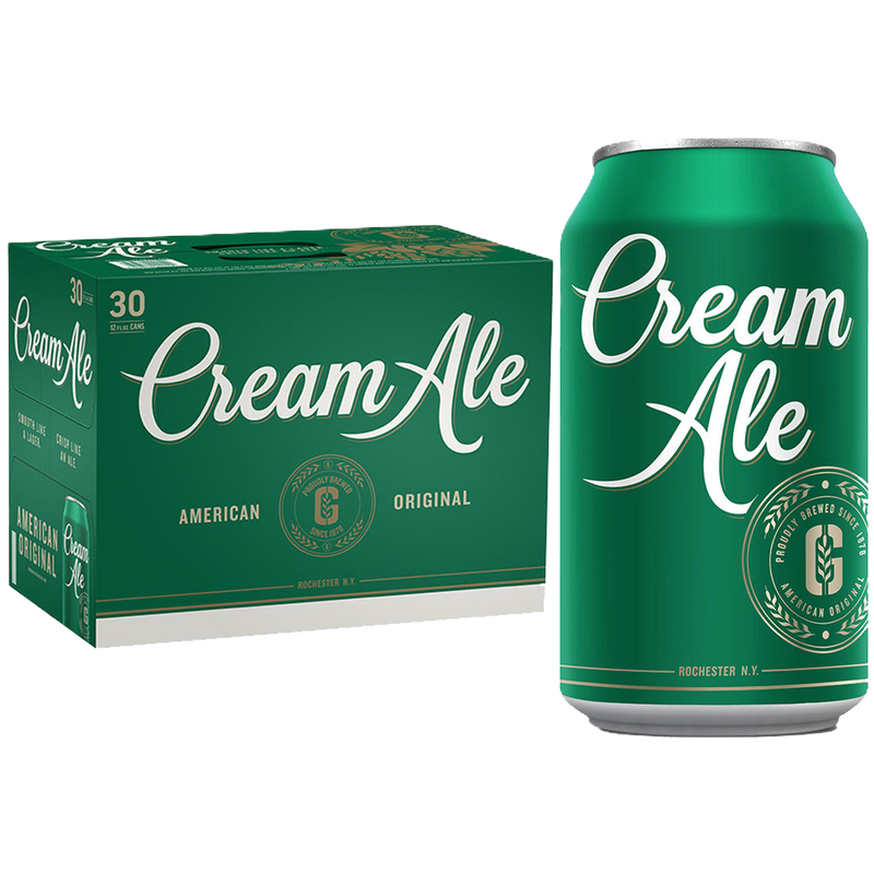 Genesee Cream Ale 30pk 12oz Can 5.1% ABV