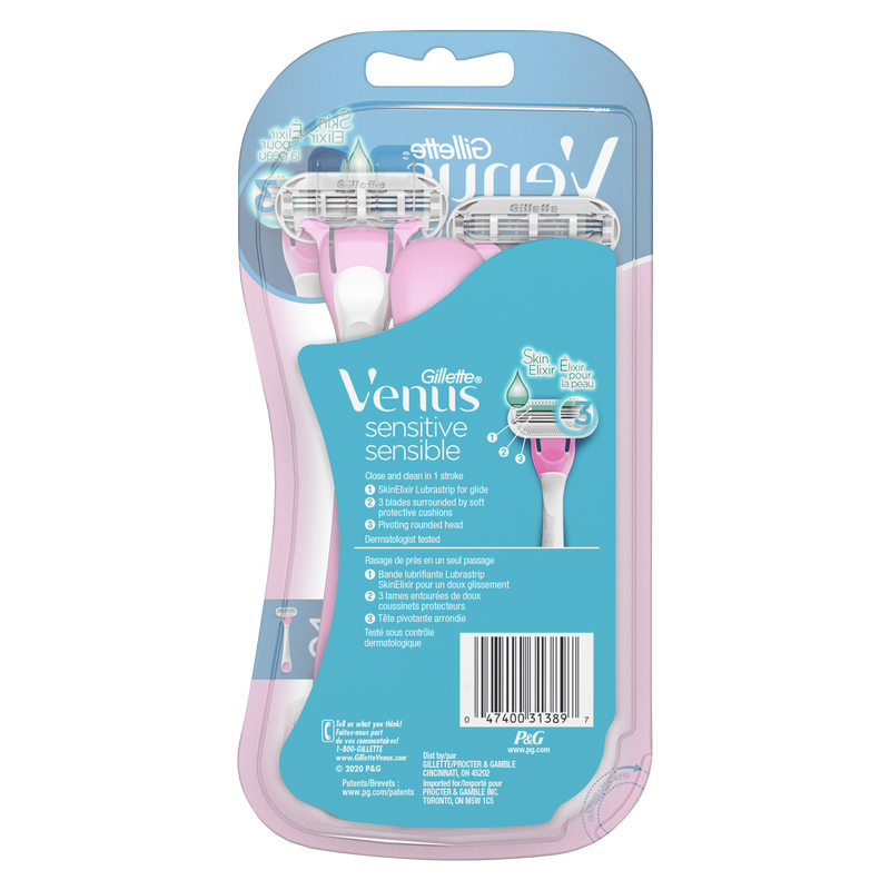 Venus Women's Disposable Razors Sensitive 3ct