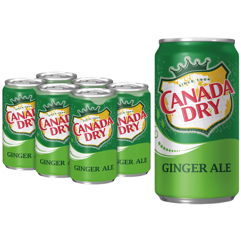 Canada Dry Ginger Ale 6pk 7.5oz