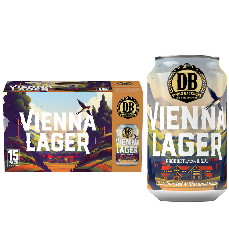 Devil's Backbone Vienna Lager 15pk 12oz Can 4.9% ABV