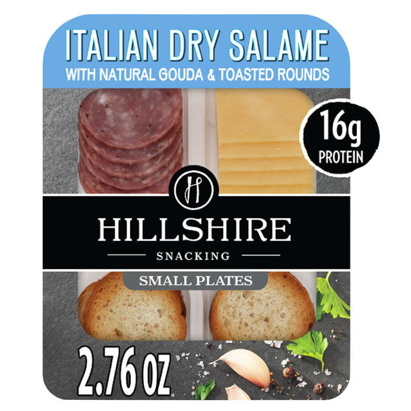 Hillshire Italian Dry Salame & Gouda Cheese with Crackers - 2.76oz