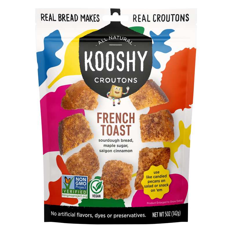 Kooshy Croutons French Toast Croutons, 5oz