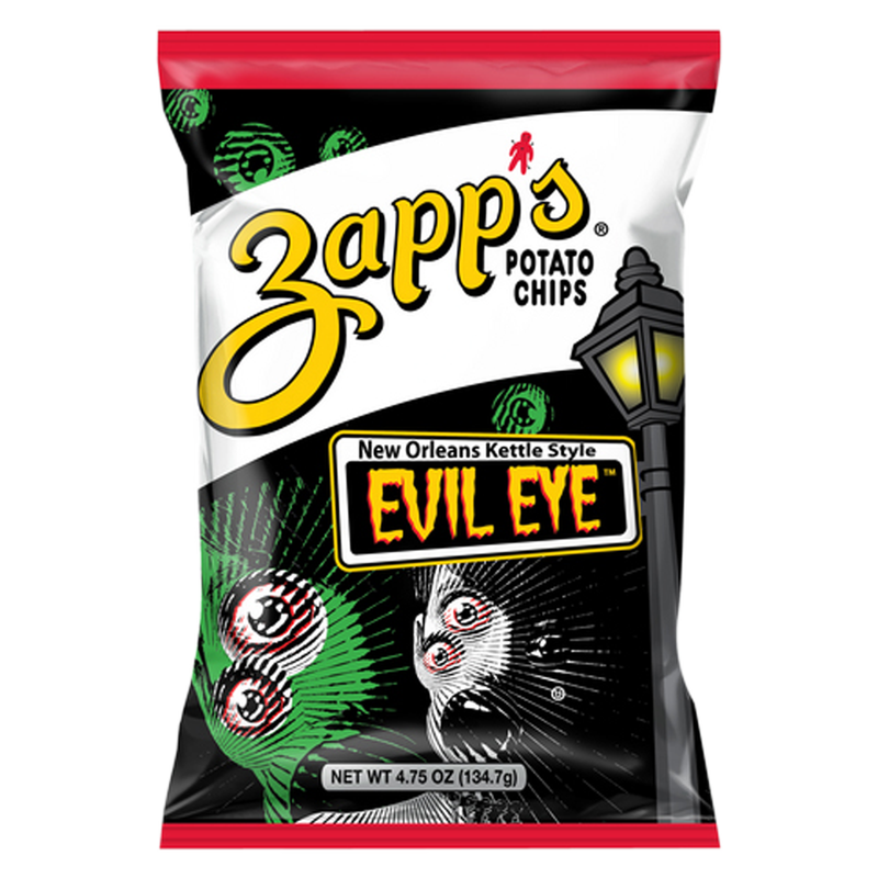 Zapp's Kettle Potato Chips Evil Eye 4.75oz