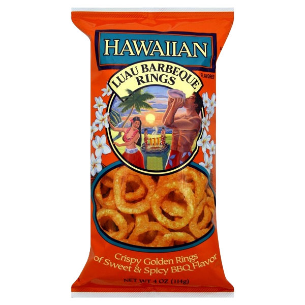 Hawaiian Rings BBQ Luau 4oz
