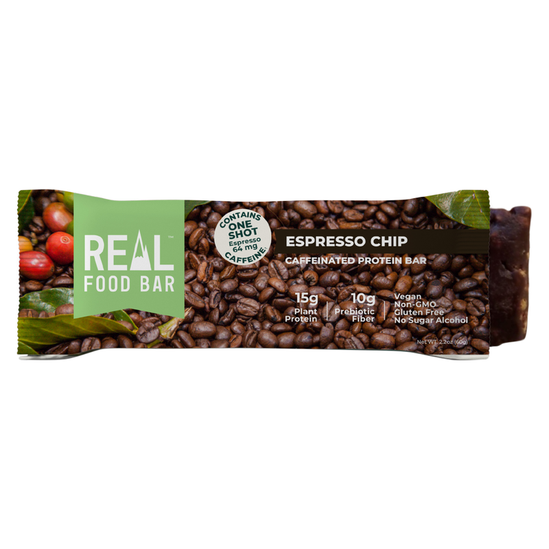 Real Food Bar Espresso Chip Bar 2.12oz