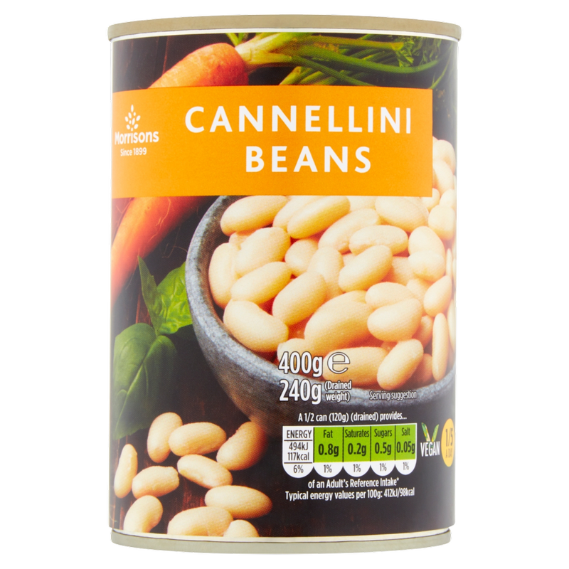 Morrisons Cannellini Beans In Water, 400g