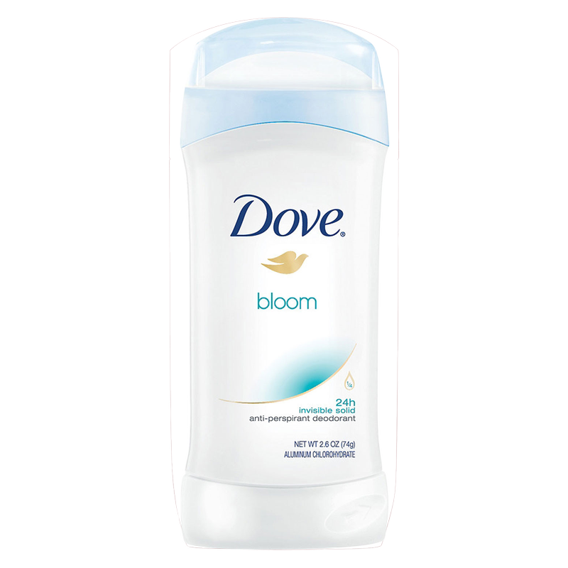 Dove Invisible Solid Bloom Antiperspirant Deodorant 2.6oz