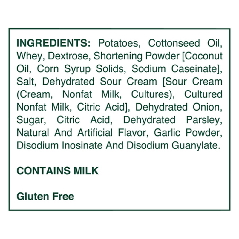 Utz Potato Chips Ripples Sour Cream & Onion 8.5oz Snacks fast delivery by App or Online