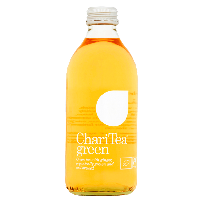 ChariTea Green Tea with Ginger & Honey, 330ml
