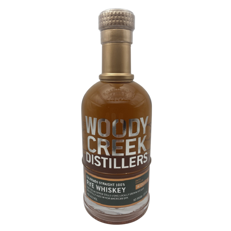 Woody Creek Distillers Rye Whiskey 375ml (90 Proof)