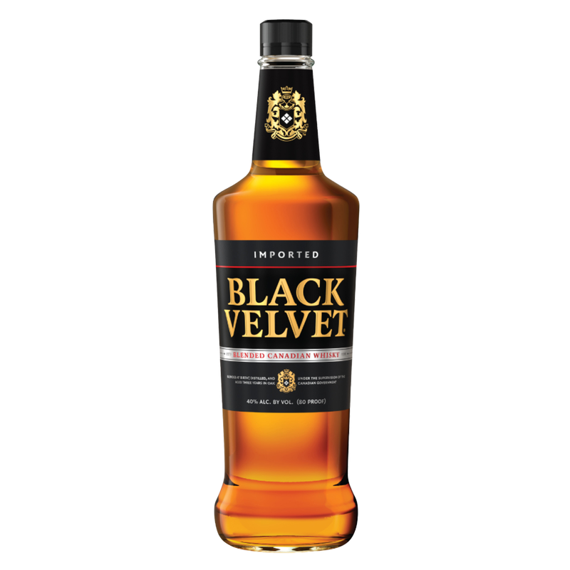 Black Velvet Canadian Whisky 750ml (80 Proof)