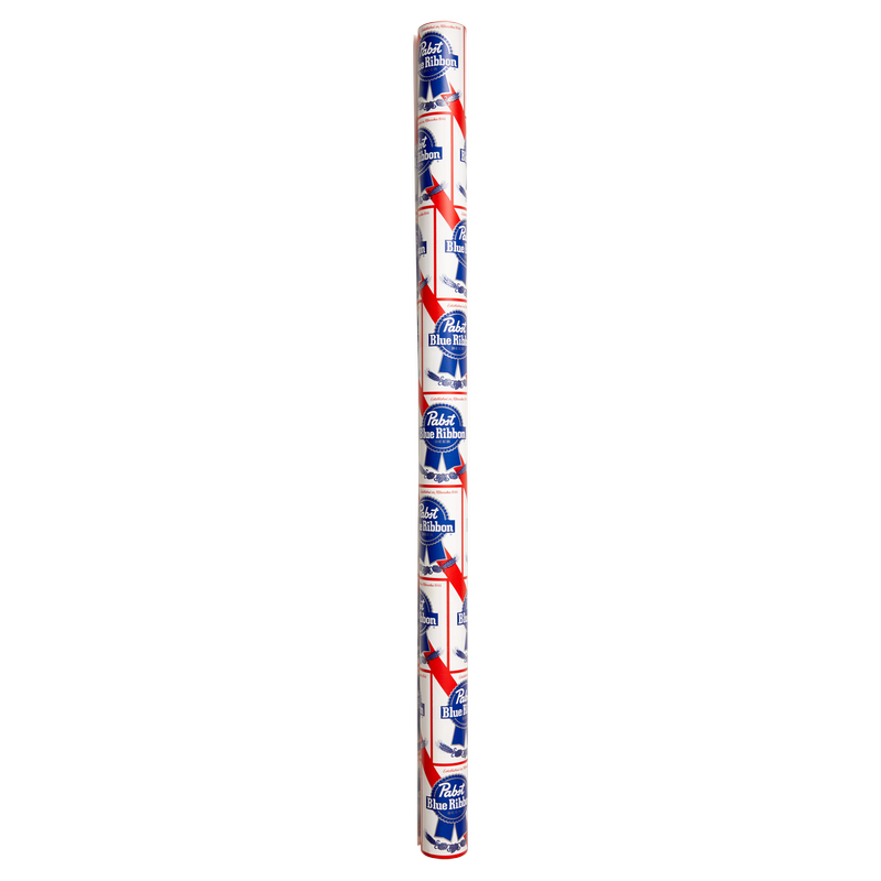 Pabst Blue Ribbon Wrapping Paper 1ct