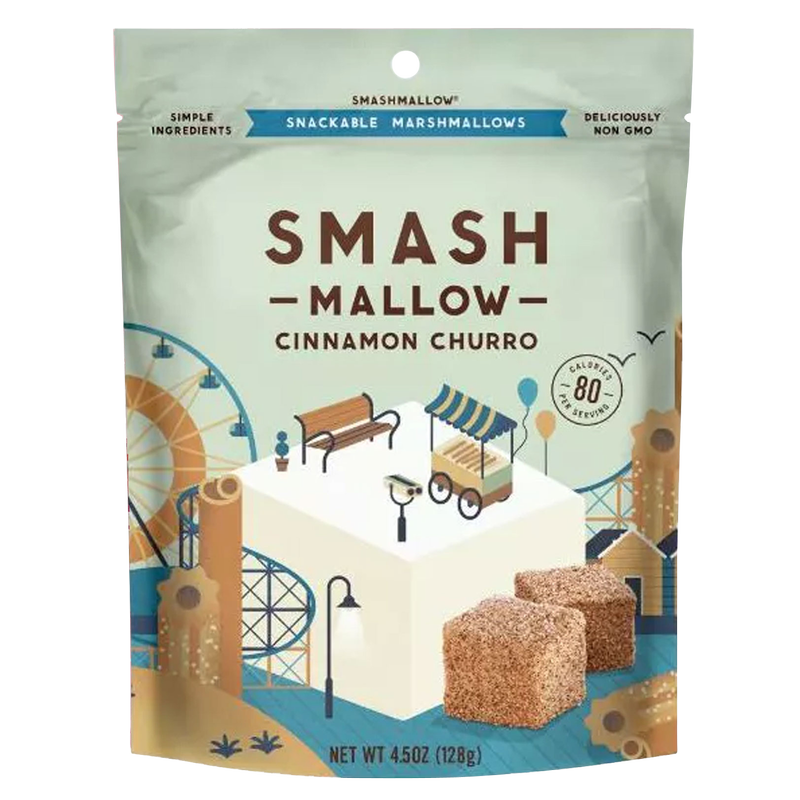 Smashmallow Cinnamon Churro Marshmallows 4.5oz