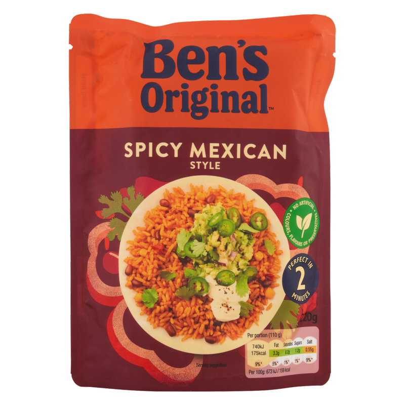 Ben's Spicy Mexican Rice, 220g