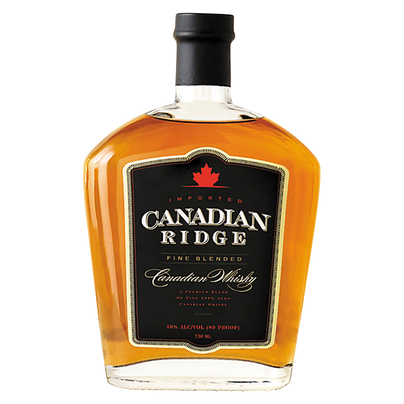 Canadian Range Whiskey 750ml (80 Proof)