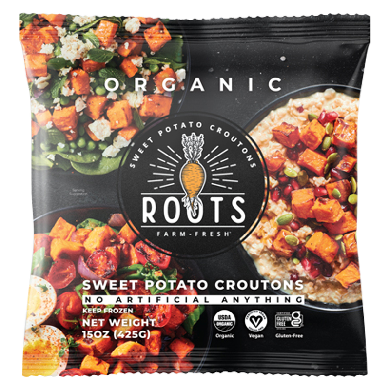 Roots Farm Fresh Organic Sweet Potato Croutons 15oz