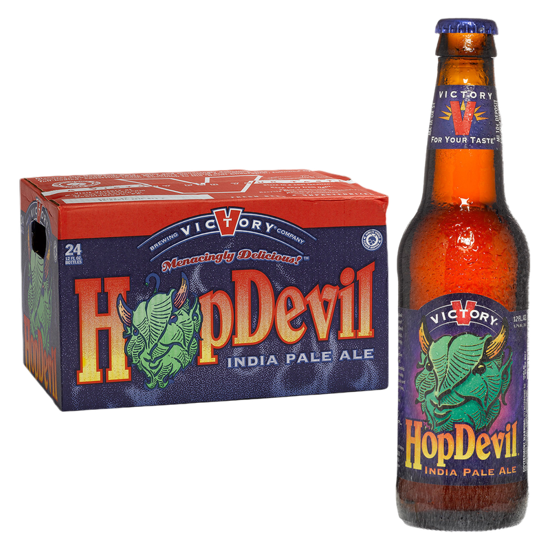 Victory Hop Devil IPA 24 Pack 12 oz Bottles