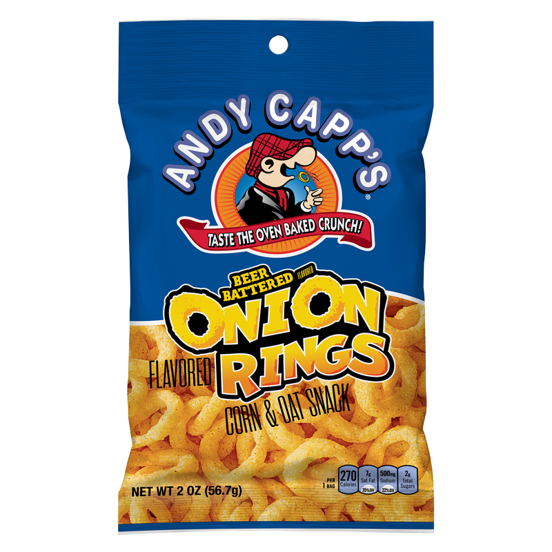 Andy Capp's Beer Battered Onion Rings 2oz