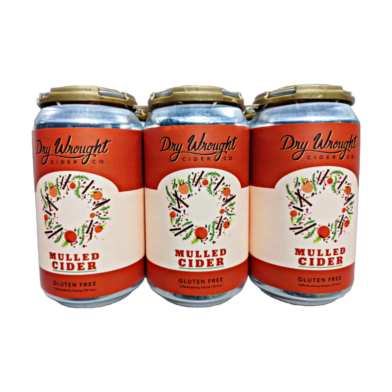 Dry Wrought Cider Mulled Cider 6pk 12oz Can 5.5% ABV