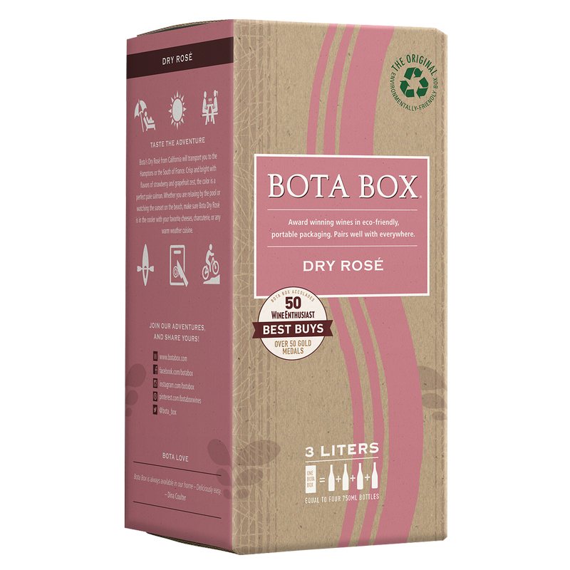 Bota Box Dry Rose 3 Liter Box