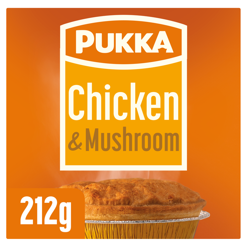 Pukka Chicken & Mushroom Pie, 213g