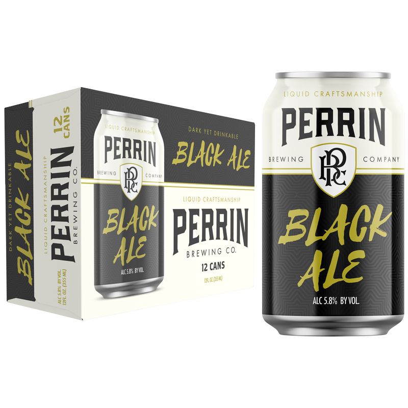 Perrin Black Ale 12pk 12oz can 5.8% ABV