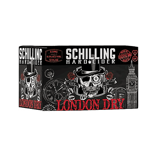 Schilling London Dry Cider 6pk 12oz Can
