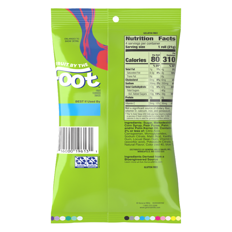 Fruit By the Foot TieDye Berry 3oz Snacks fast delivery by App or Online
