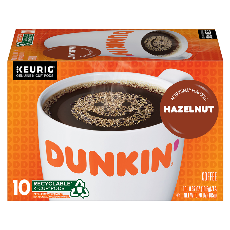 Dunkin’ Hazelnut K-Cups 10ct