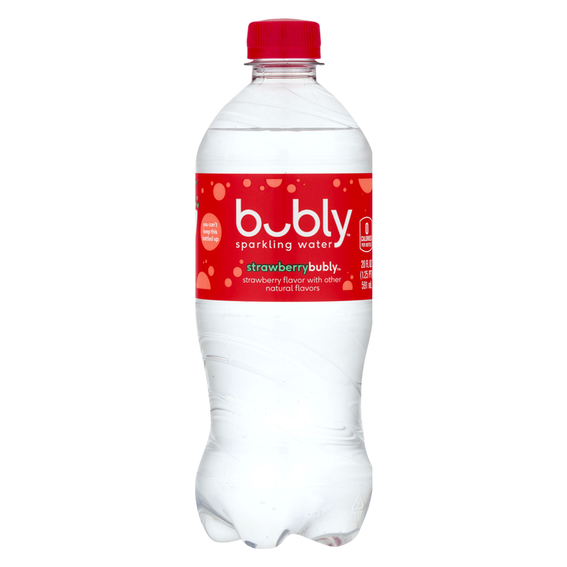 Bubly Strawberry Water 20oz