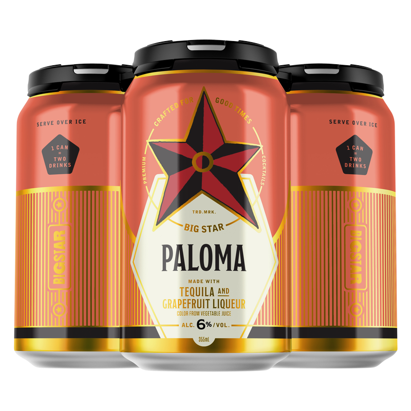 Big Star Paloma 4pk 12oz Can 6% ABV