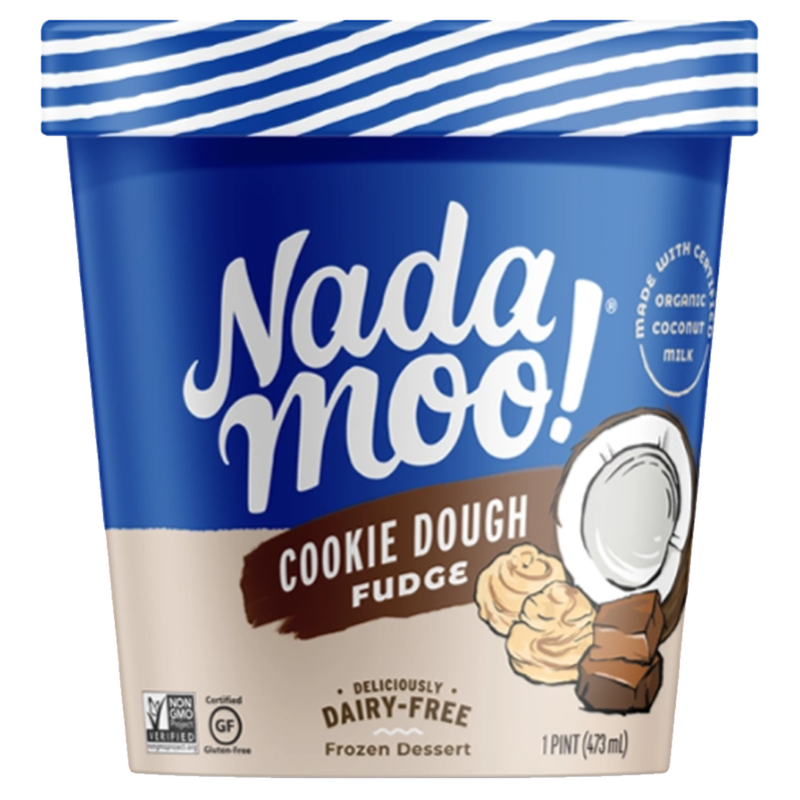 NadaMoo! Cookie Dough Fudge Dairy-Free Frozen Dessert Pint