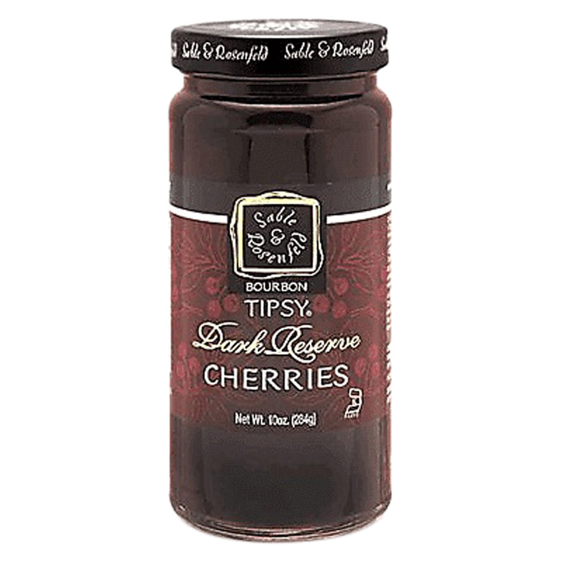 Sable & Rosenfeld Bourbon Tipsy Dark Reserve Cherries 10oz