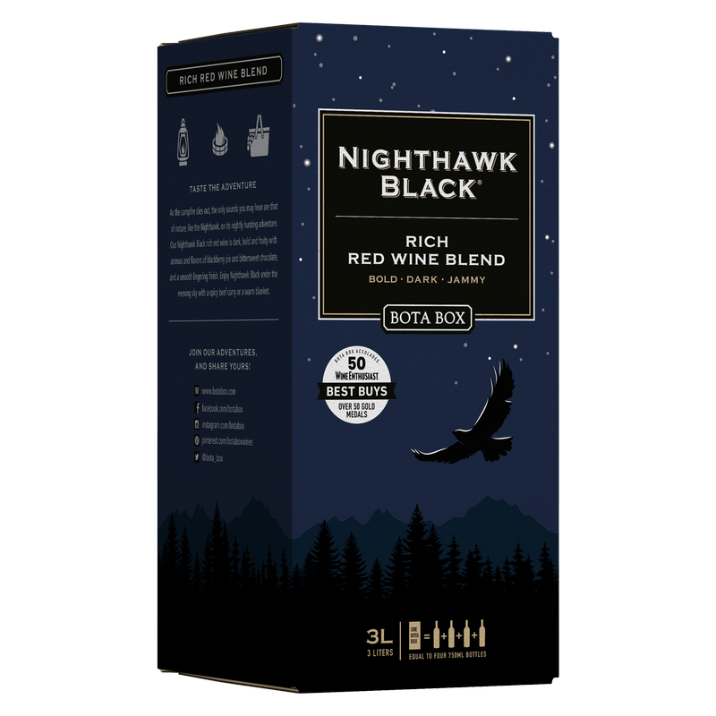 Bota Box Nighthawk Black 3 Liter Box